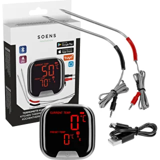 Køkkentermometer med Bluetooth, 2 sonder – photo 2