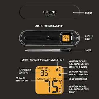 Kulinarisk termometer med trådløs Bluetooth-sonde – photo 7