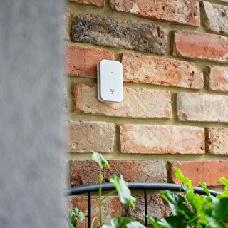 RCC vejrstation, DCF – elektronisk, trådløs, oplyst sensor, hvid – photo 16