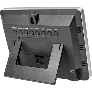 RCC vejrstation – elektronisk, oplyst, trådløs, sensor, sort – photo 3