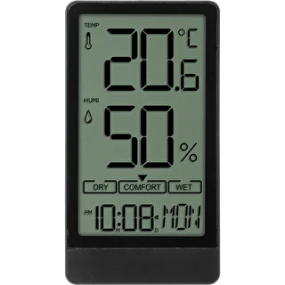 Elektronisk rumtermometer fra Soens, sort – photo 2