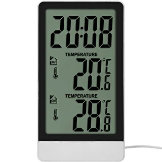 Elektronisk termometer fra Soens – med føler, hvid – photo 2