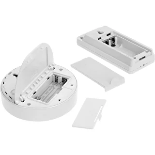 Elektronisk termometer fra Soens – med ekstern sensor, rundt, hvidt – photo 4
