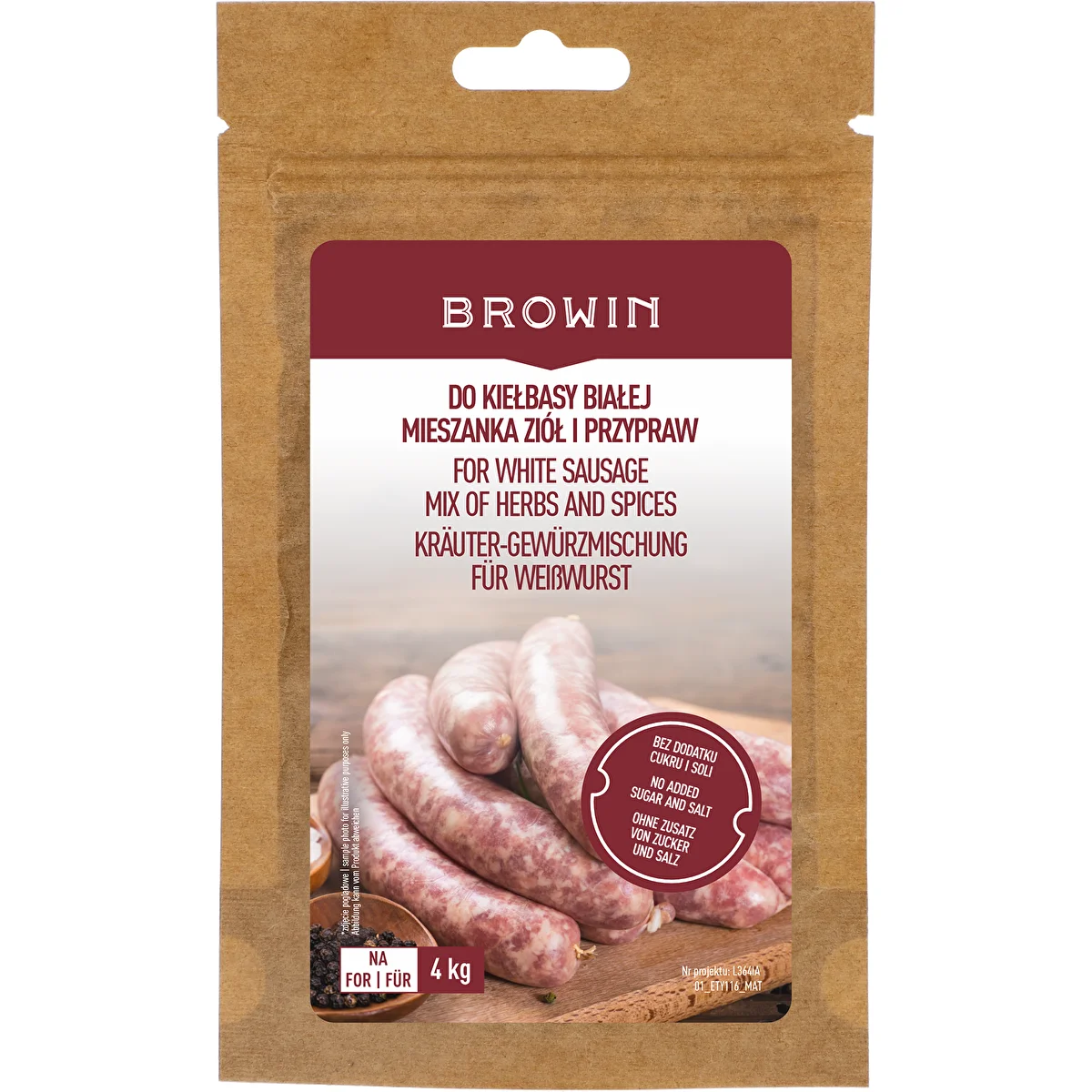 Til hvid pølse - blanding af urter og krydderier