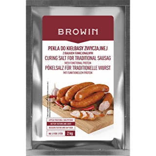 Peklosól - Pekelblanding til kiełbasa zwyczajna, med funktionelt protein, 64 g – photo 1