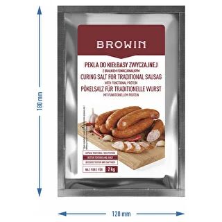 Peklosól - Pekelblanding til kiełbasa zwyczajna, med funktionelt protein, 64 g – photo 3