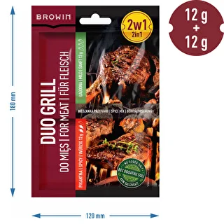Duo Grill til kød, 2-i-1 krydderiblanding, 2 x 12 g – photo 4