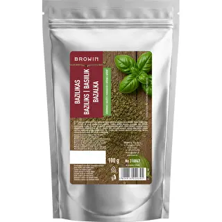 Tørret basilikum, 100 g – photo 2