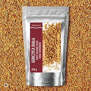 Gule sennepsfrø, hele, 250 g – photo 5