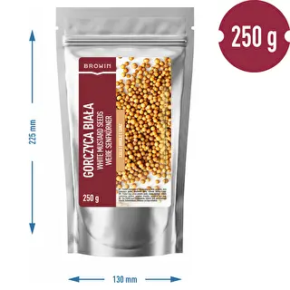 Gule sennepsfrø, hele, 250 g – photo 3