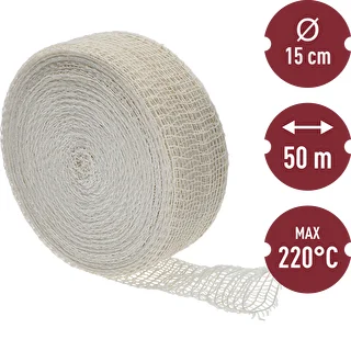 Pålægsnet med dimensioner 15 cm x 50 m, med termisk modstand op til 220°C – photo 3