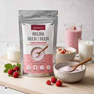 Inulin med skovjordbærsmag, 100 g – photo 4