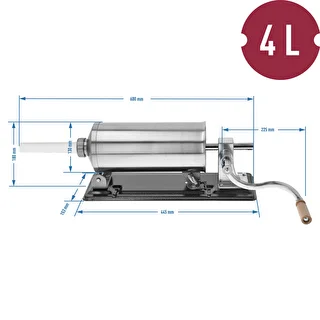Vandret pølsestopper 4 kg – photo 10