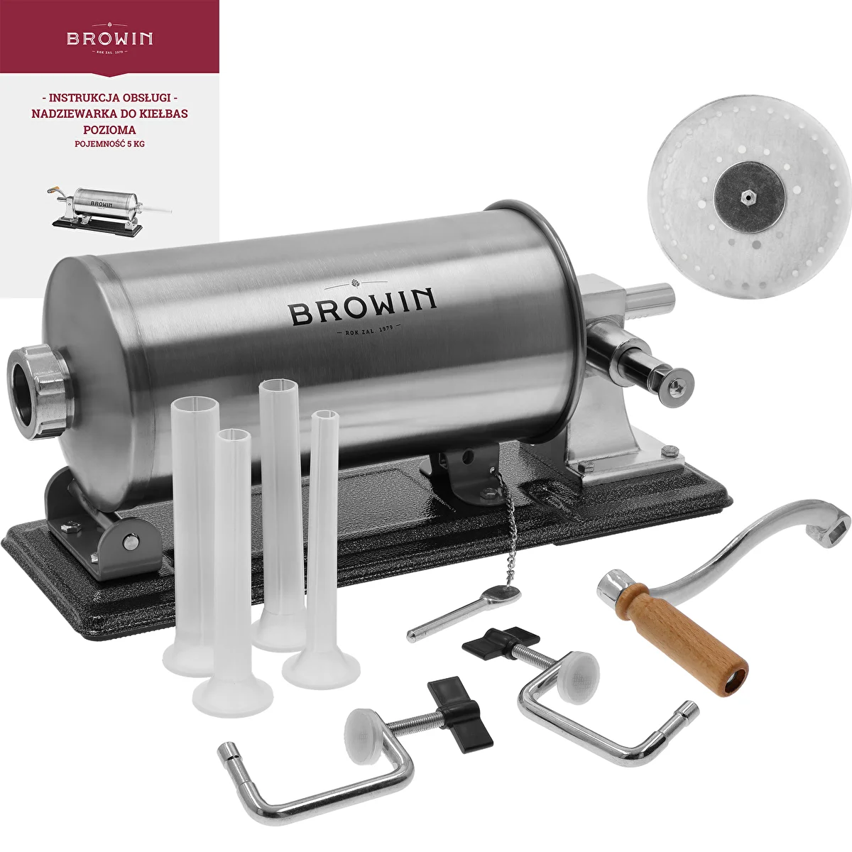 Horisontal pølsestopper 5 kg
