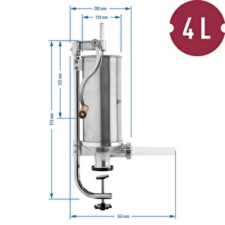 Lodret pølsestopper 4 kg – photo 10
