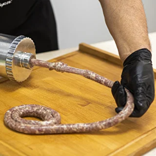 Vandret pølsestopper 2,5 kg med stempel i silikone – photo 13