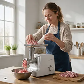 Kødhakker med snitter, purétilbehør og pølsestopper, 1500 W – photo 7