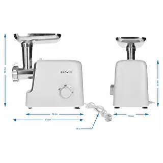 Kødhakker med snitter, purétilbehør og pølsestopper, 1500 W – photo 9