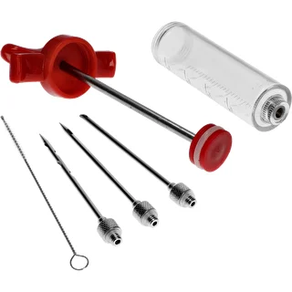 Injektionssprøjte 30ml + 3 nåle + rengøringsbørste – photo 3