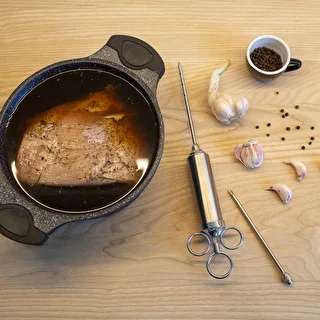 Injektor af rustfrit stål 60 ml + 2 nåle – photo 13