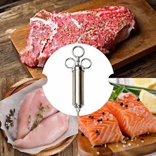 Injektor af rustfrit stål 60 ml + 2 nåle – photo 10
