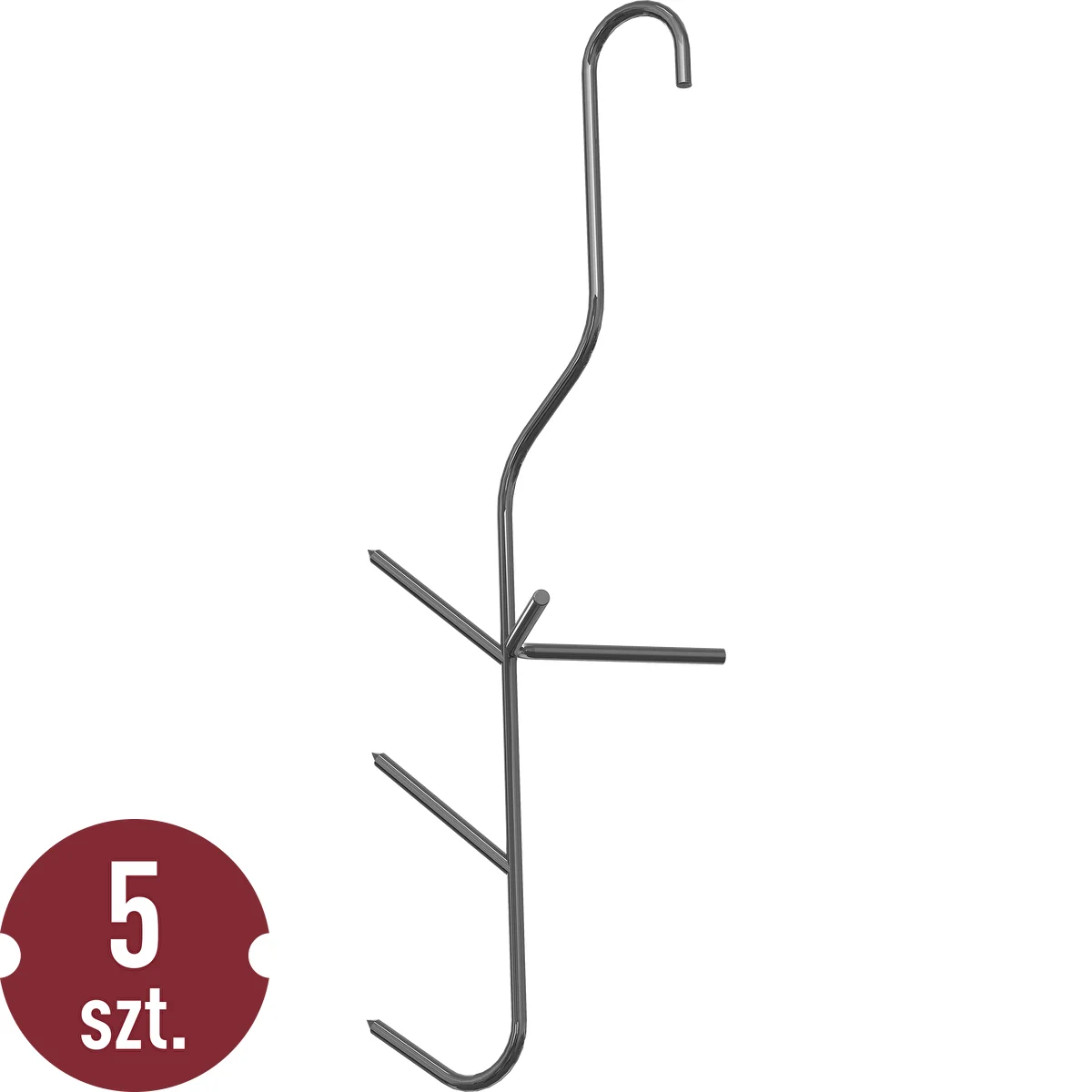 Røghus kroge til fisk - tredobbelt, 5 stk.
