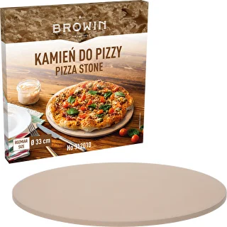 Rund pizzasten, lavet af cordierit, diameter 33 cm – photo 5