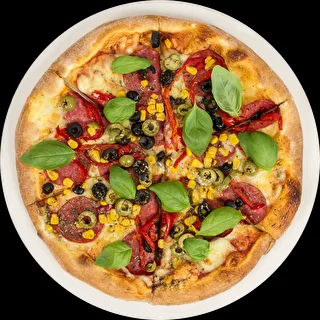 Rund pizzasten, lavet af cordierit, diameter 33 cm – photo 3
