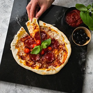 Rektangulær granit pizzasten 37 x 35 cm – photo 10