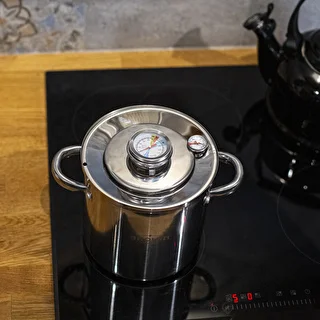Sæt med vandkappe - skinkekoger 1,5 kg + gryde – photo 20