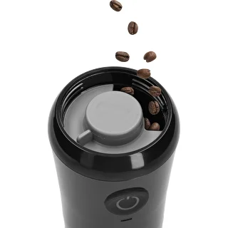 Kaffekværn - elektrisk, kværn, med brygger og kop – photo 8