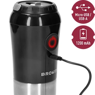 Kaffekværn - elektrisk, kværn, med brygger og kop – photo 10
