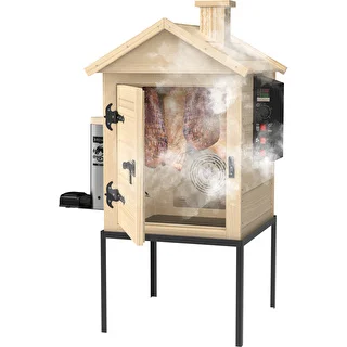 Røgeri 115 L dragON Wood 60E træ, med elektrisk varmeelement og controller – photo 6