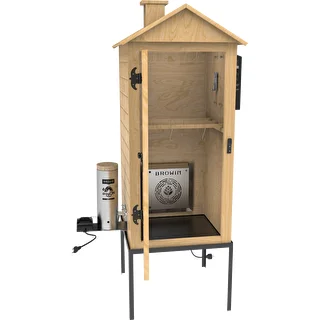 Røgeri 200 L dragON Larch E21 - af lærk, med elektrisk varmeelement og controller – photo 5