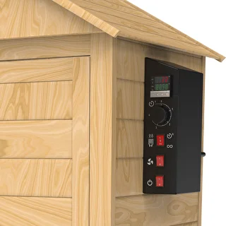Røgeri 200 L dragON Larch E21 - af lærk, med elektrisk varmeelement og controller – photo 9