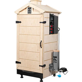 Rammeløs røgeovn dragON PLYWOOD NATURE med digital styring, 200 L – photo 2