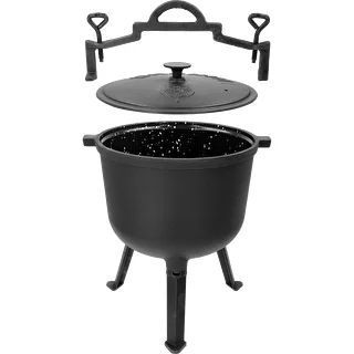 Emaljeret støbejernsgryde, 10 l – photo 2
