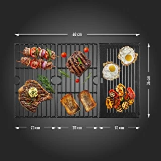 Gasgrill dragON BBQ101, 11,7 kW, sort-sølv – photo 9