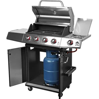 Gasgrill dragON BBQ101, 11,7 kW, sort-sølv – photo 2