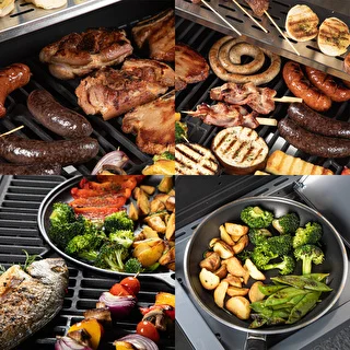Gasgrill dragON BBQ201, 18,8 kW, sølv – photo 11