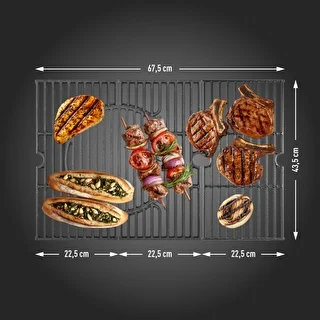Gasgrill dragON BBQ201, 18,8 kW, sølv – photo 9