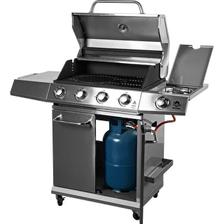 Gasgrill dragON BBQ201, 18,8 kW, sølv – photo 2