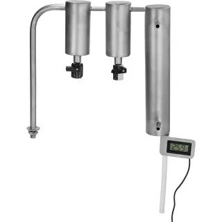 Destillator og trykkoger 2 i 1, 12 L, køler og 2 bundfældningsbeholdere – photo 6