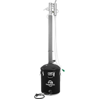 HawkStill-destillator »Kolde Fingre« 60 L - glasblæst kolonne Ø 60,3 mm og isoleret beholder