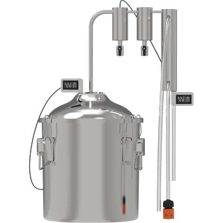 Klassisk Convex destillator 18 L - 2 opsamlingsbeholdere – photo 1