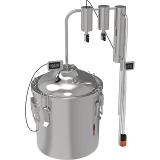 Klassisk Convex destillator 18 L - 2 opsamlingsbeholdere – photo 2
