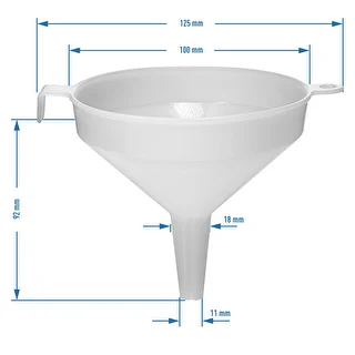 Plastiktragt fi 10 cm – photo 3