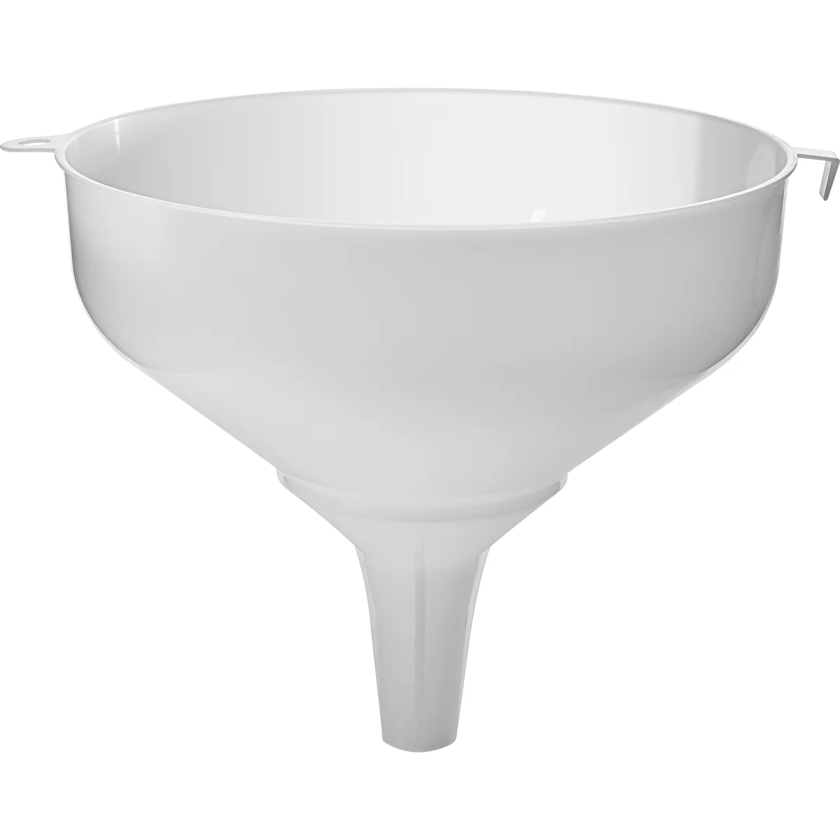 Hvid plasttragt fi 25cm