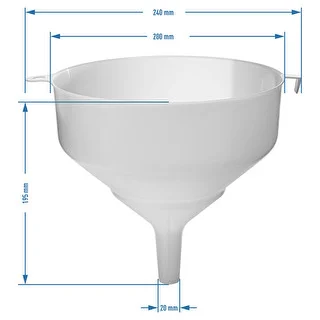 Plastiktragt fi20cm – photo 2