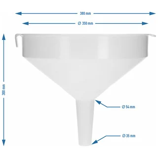 Plastiktragt fi 35 cm – photo 5